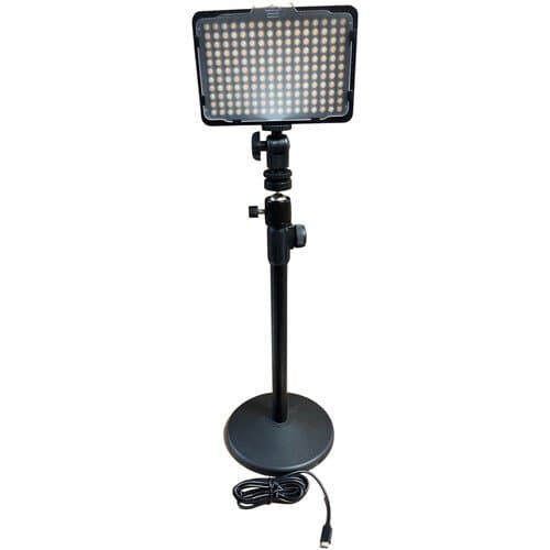 Bescor Dual LED70 Desktop Light Stand Kit