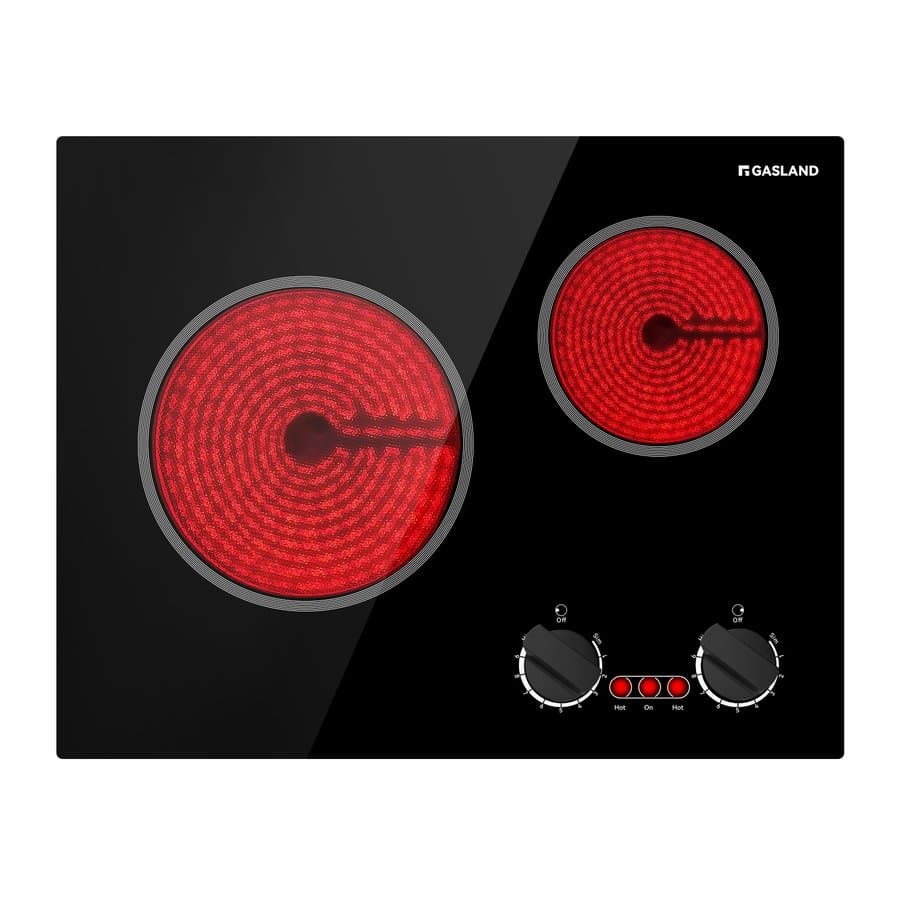 GASLAND 30-in 4 burners Smooth surface Black Electric Cooktop