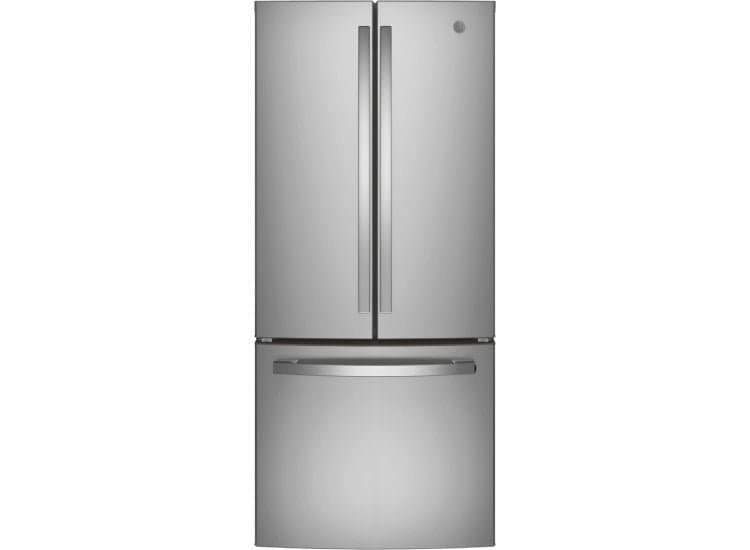 GE 20.8 Cu. Ft. French Door Refrigerator 30" Stainless Steel