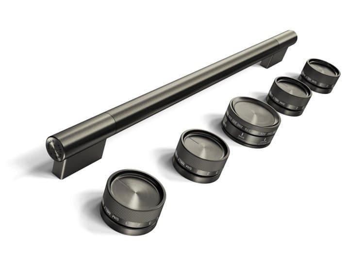 KitchenAid Handle and Knob Hardware Accessory Kit for 30 Inch Induction Range, Black Ore