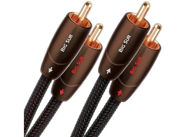 AudioQuest 3.3 Feet Big Sur Analog Interconnect Cable