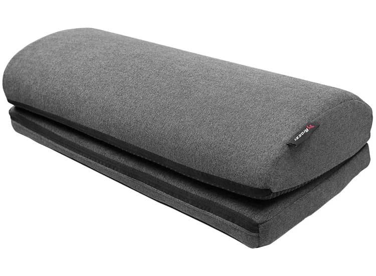 Arozzi Under-Desk Footrest Soft Fabric, Dark Gray