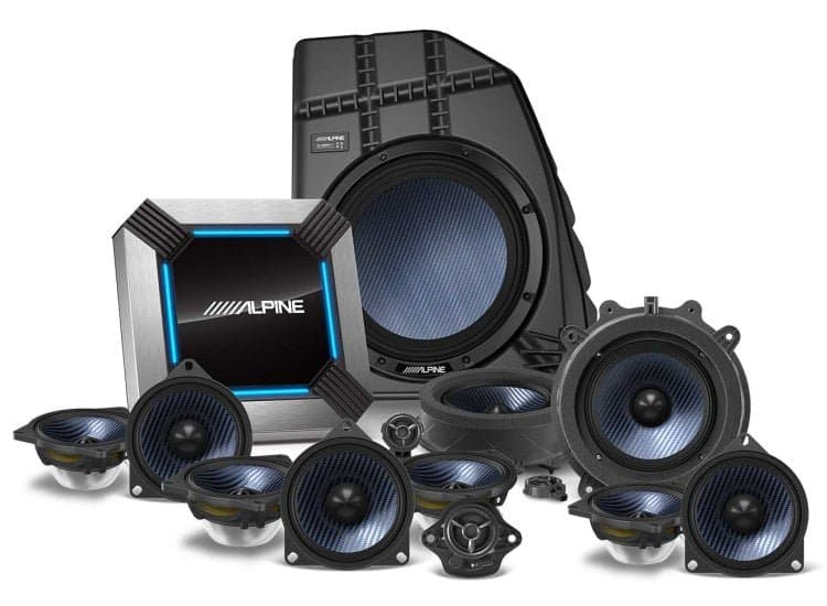 Alpine Complete Sound System Kit 13-Inch Speaker For 2020-2021 Tesla Model Y