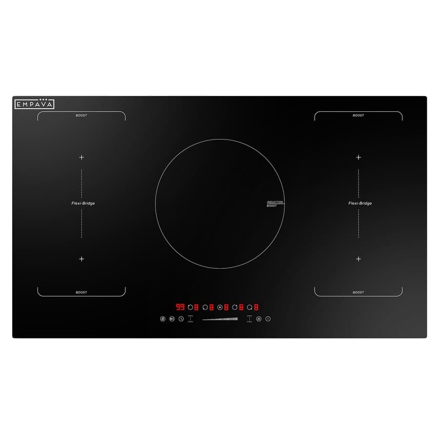 Jeremy Cass 30-in 4 burners Black Induction Cooktop