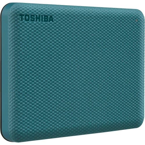 Toshiba 2TB Canvio Advance USB-A 3.2 Gen 1 Portable Hard Drive (Green)