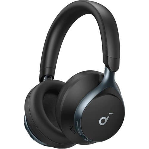Soundcore by Anker Space One Wireless Noise Canceling Over-Ear Headphones (Black)