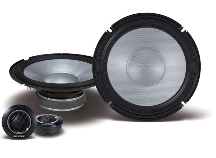 Alpine S-Series 8-inch Component 2-Way Speaker Set (Pair)