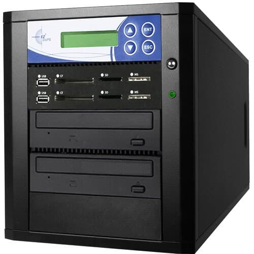 EZ Dupe Media Mirror Plus Duplicator 1-to-1 Flash Media & Disc Copier
