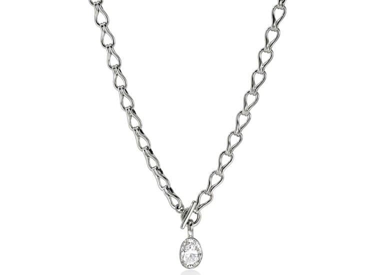 John Hardy JH Lovestruck Link Necklace with Diamond