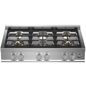 Bertazzoni Master Series 36" Gas Cooktop Stainless Steel