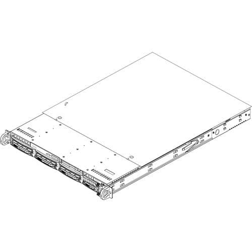 Supermicro 1RU SuperChassis (Black)