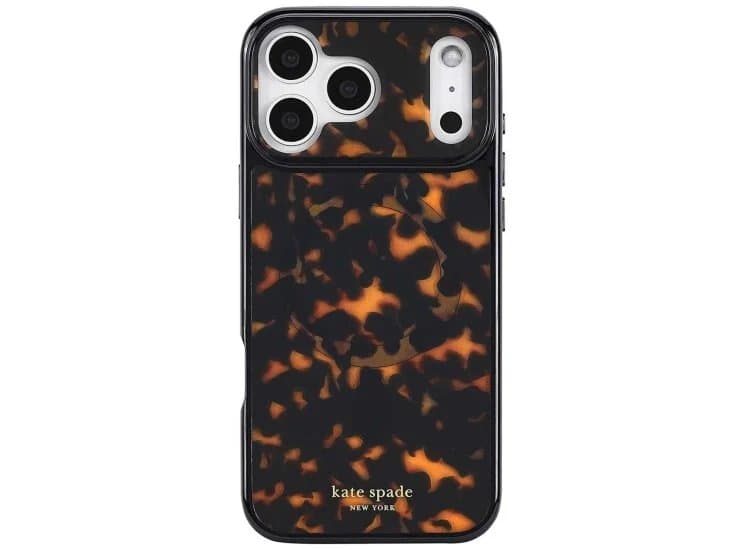 Kate Spade New York MagSafe Case for iPhone 17 Pro Max, Tortoise