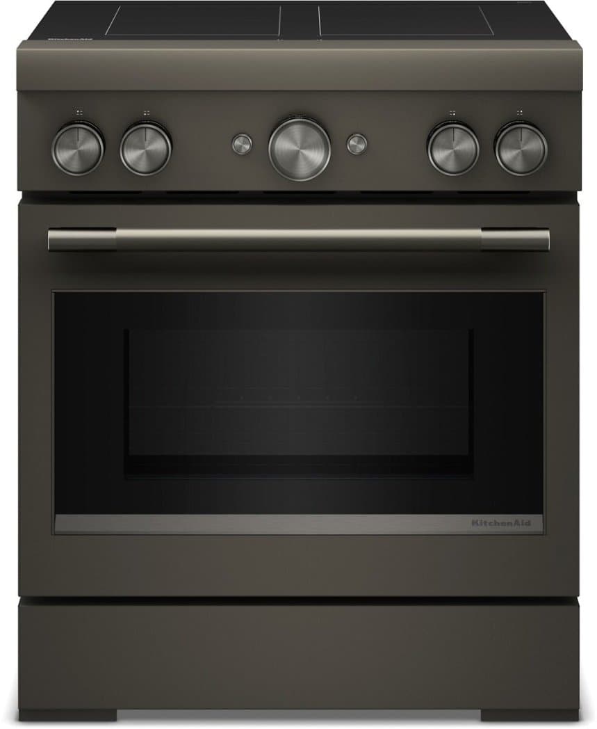 KitchenAid 30" Induction Range Black