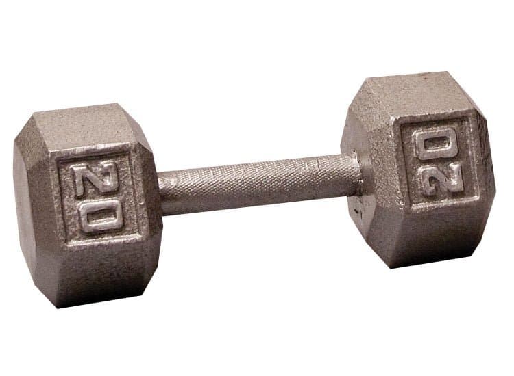 Body-Solid 20 lb Hex Dumbbell (Each)