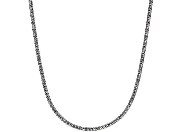 John Hardy Icon Mini Necklace 3.5mm-Size 22-Inch-in Sterling Silver