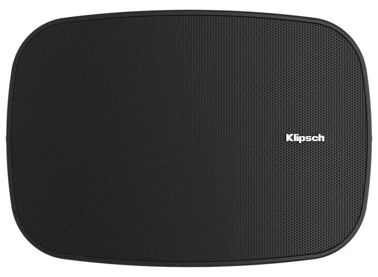 Klipsch Indoor/Outdoor Speakers RSM Series Full-range 4-Inch in Black (Pair)