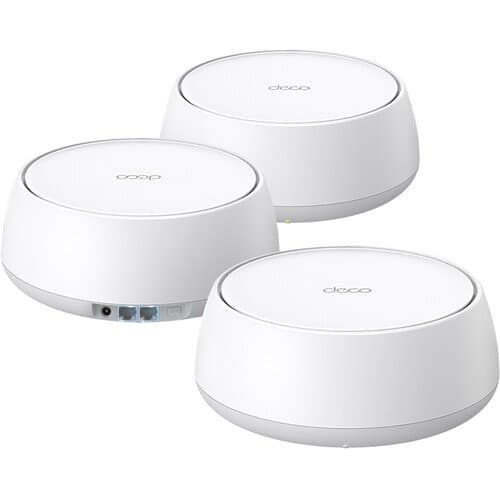 TP-Link Deco BE23 Wi-Fi 7 BE3600 Wireless Dual-Band 2.5G Mesh System (3-Pack)
