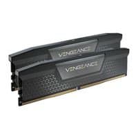 Corsair VENGEANCE 64GB (2 x 32GB) DDR5-6000 PC5-48000 CL30 Dual Channel Desktop Memory Kit CMK64GX5M2B6000Z30-Black