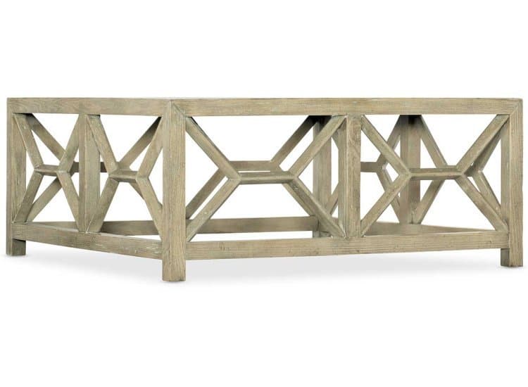 Hooker Furniture Surfrider Square Cocktail Table, Driftwood