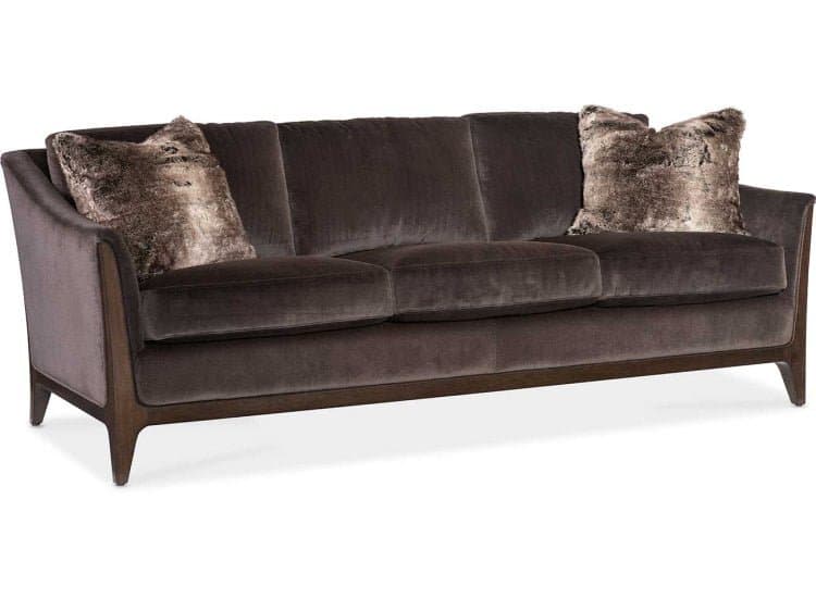 Hooker Furniture Sophia Sofa, Merrimac Mink