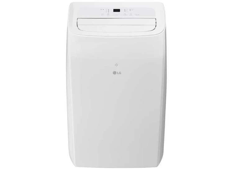 LG 10,200 BTU (SACC) 14,000 BTU (ASHRAE) Portable Air Conditioner Cooling & Heating 115V, White