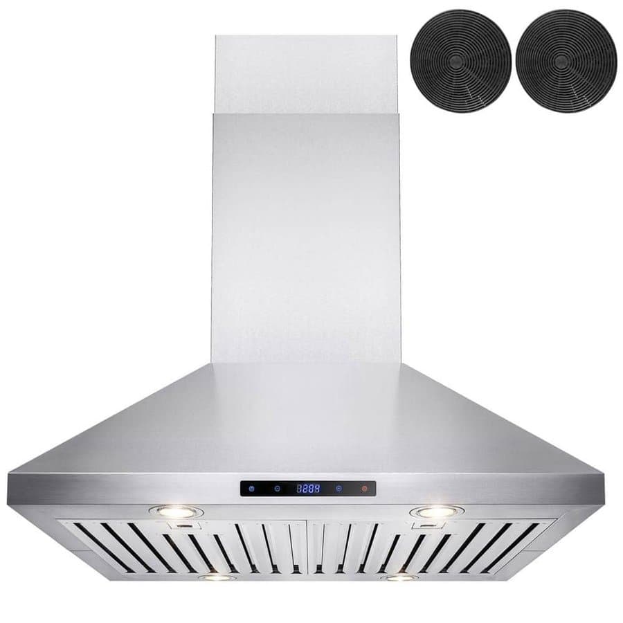 AKDY 30 Convertible Range Hoods Stainless Steel