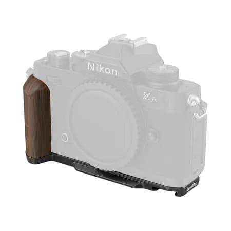 SmallRig Wooden L-Shaped Grip for Nikon Z fc Camera, Black