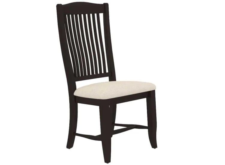 Canadel Core Dining Chair 0232 in Ebony Washed | 6K Sunbrella