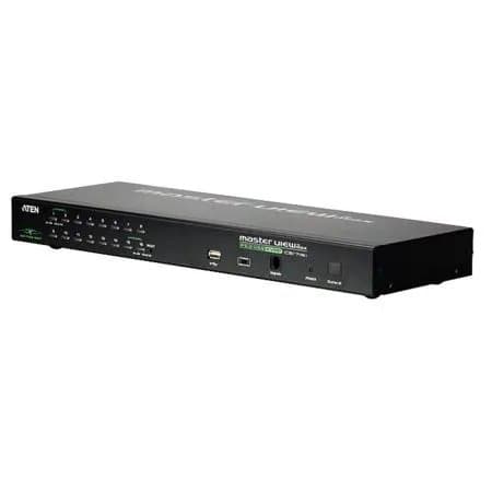 Aten CS1716i-TAA 16-Port PS/2-USB KVM Over IP Switch with 1 Local/Remote User Access (TAA Complaint)