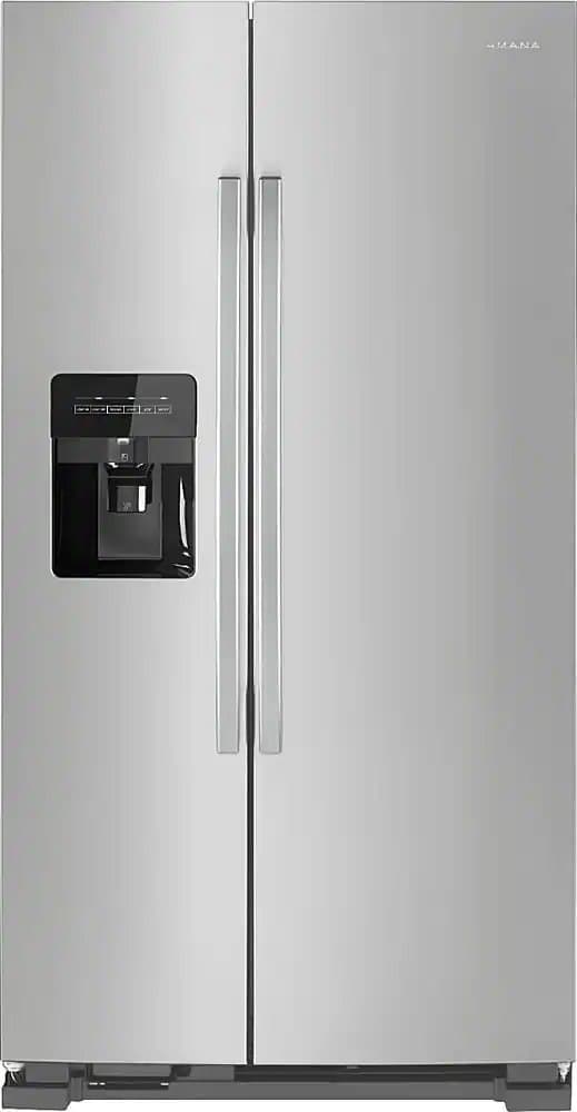 24.5 Cu. Ft. Side-by-Side Refrigerator with Water and Ice Dispenser