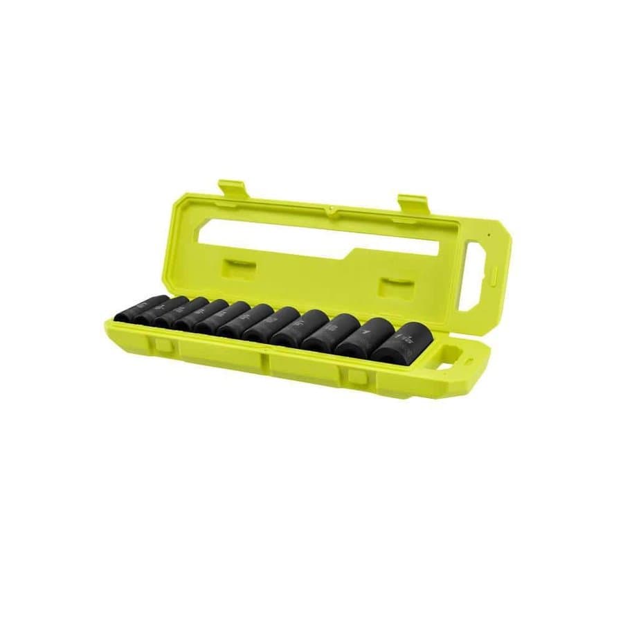 1/2 in. SAE Deep Impact Socket Set (11-Piece)