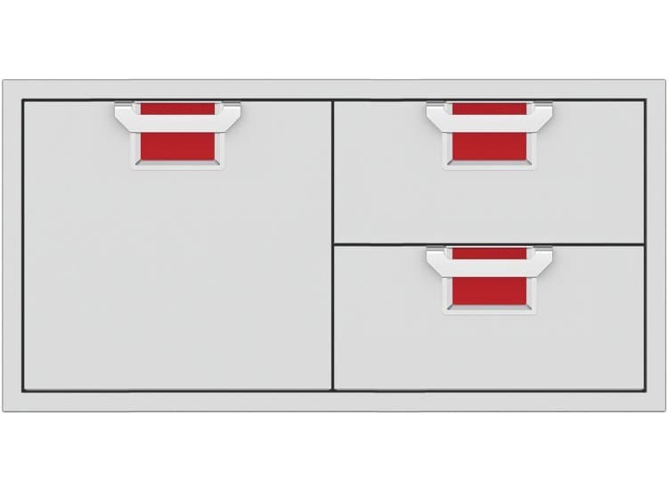 Hestan Aspire 42" Matador Outdoor Combo Storage Door And Double Drawer