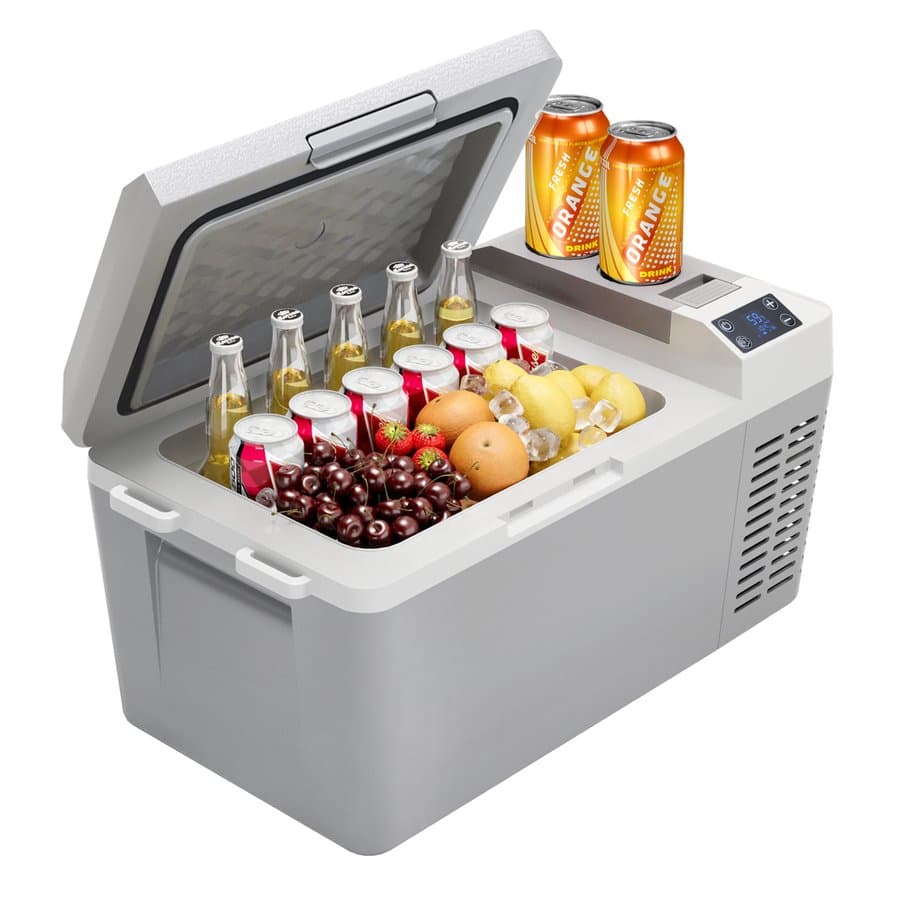 Gaomon 23'' W Freestanding 0.7 Cubic Feet Outdoor Rated Beverage Cooler