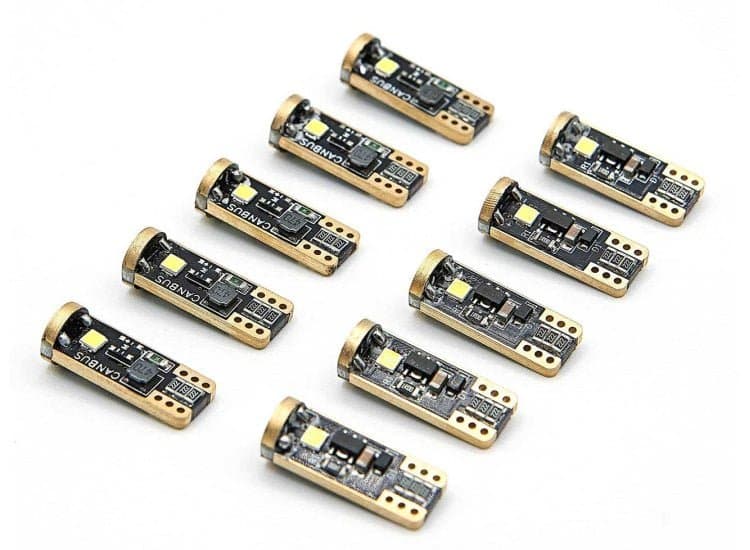 Lucas Lighting LED Lighting T10D Digital Advanced Canbus Bulbs (10-Pack)