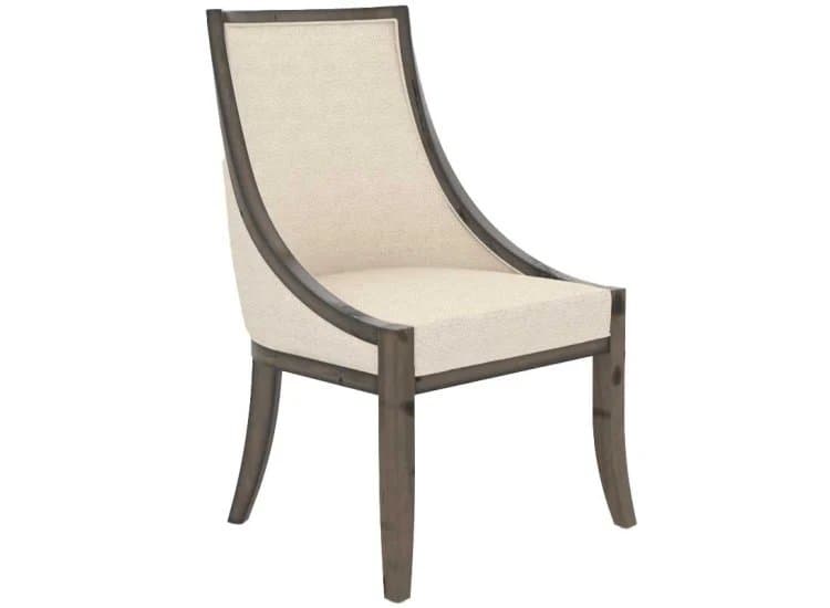Canadel Champlain Dining Chair 319 in Heritage Taupe | 6K Sunbrella