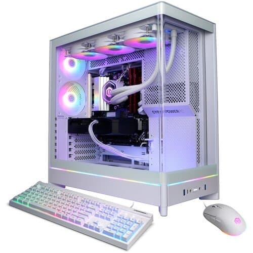 CyberPowerPC Gamer Supreme RGB Desktop Computer (32 GB, 1 TB, AMD Ryzen 7 9850X3D)