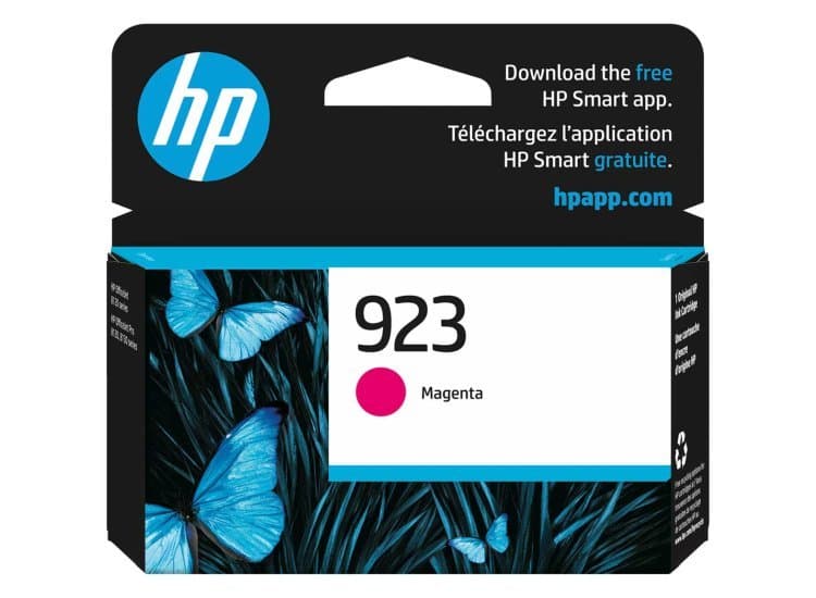 HP 923 Original Ink Cartridge, Magenta