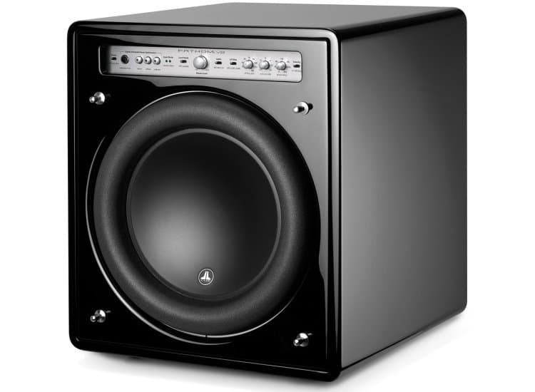 JL Audio 12" Fathom Black Gloss Powered Subwoofer