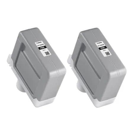 Canon 2x PFI-1300 330ml Photo Black Pigment Ink Tank for Select imagePROGRAF PRO Series Large-Format Inkjet Printers