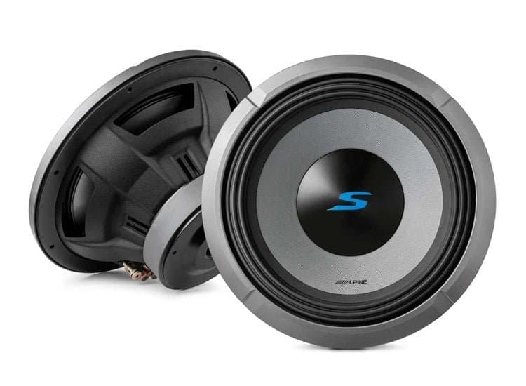 Alpine S-Series 12-Inch Dual 4-Ohm Mobile Subwoofer