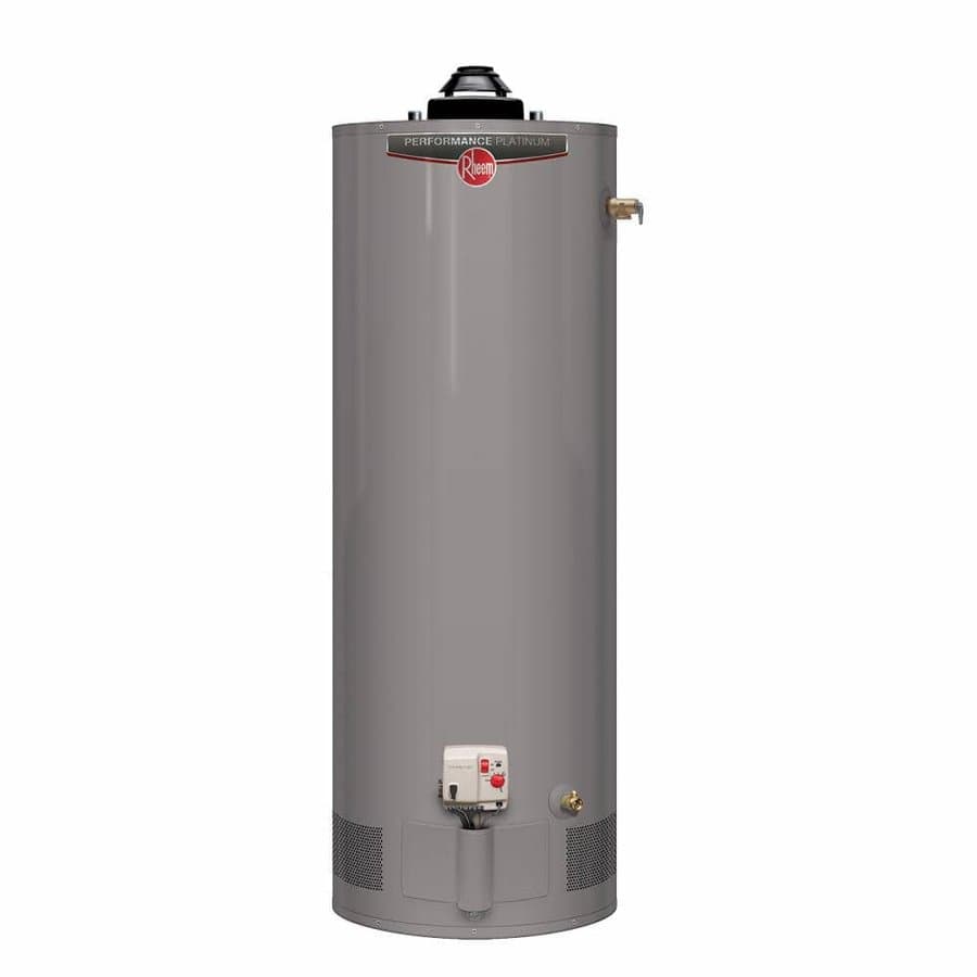 Rheem Performance Platinum Powered Damper Liquid Propane Water Heater