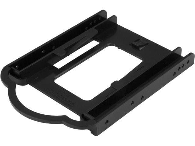 StarTech.com BRACKET125PTP 2.5" SSD/HDD Mounting Bracket for 3.5" Drive Bay-5 Pack-Tool-less-Hard Drive Mounting Kit (BRACKET125PTP)