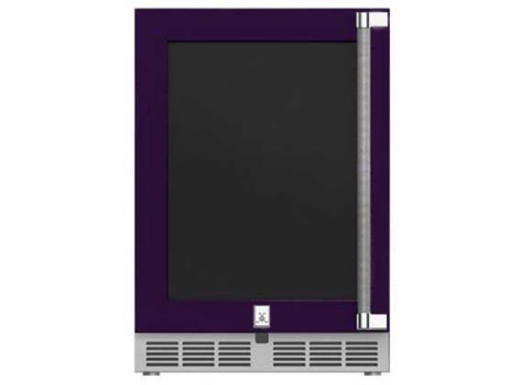 Hestan GRWG 5 Cu. Ft. Outdoor Dual Zone Refrigerator Left-Hinge 24-Inch Wide, Lush Frame