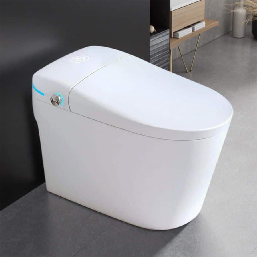 YULIKA Elongated Smart Toilet Bidet with Tank Built In