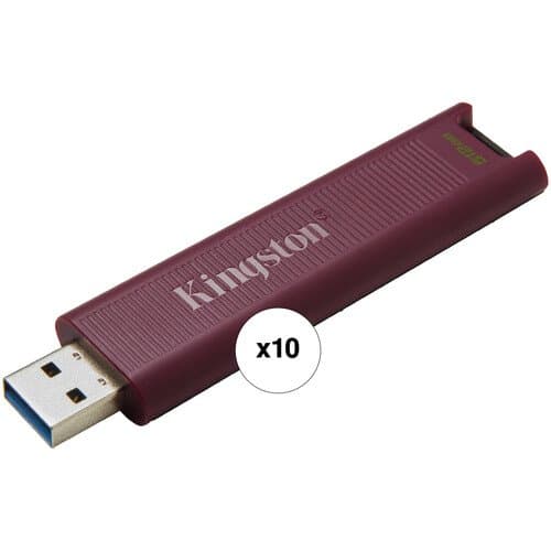 Kingston 512GB DataTraveler Max USB Type-A Flash Drive (Red)