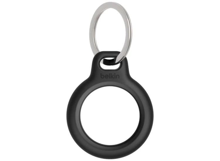Belkin Apple AirTag Black Secure Holder With Key Ring