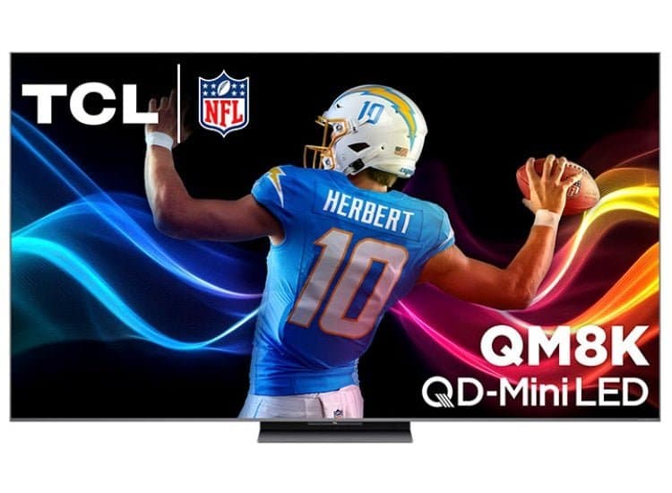 TCL QM8K Series QD-Mini LED QLED TV 75-Inch 4K Smart with Google TV