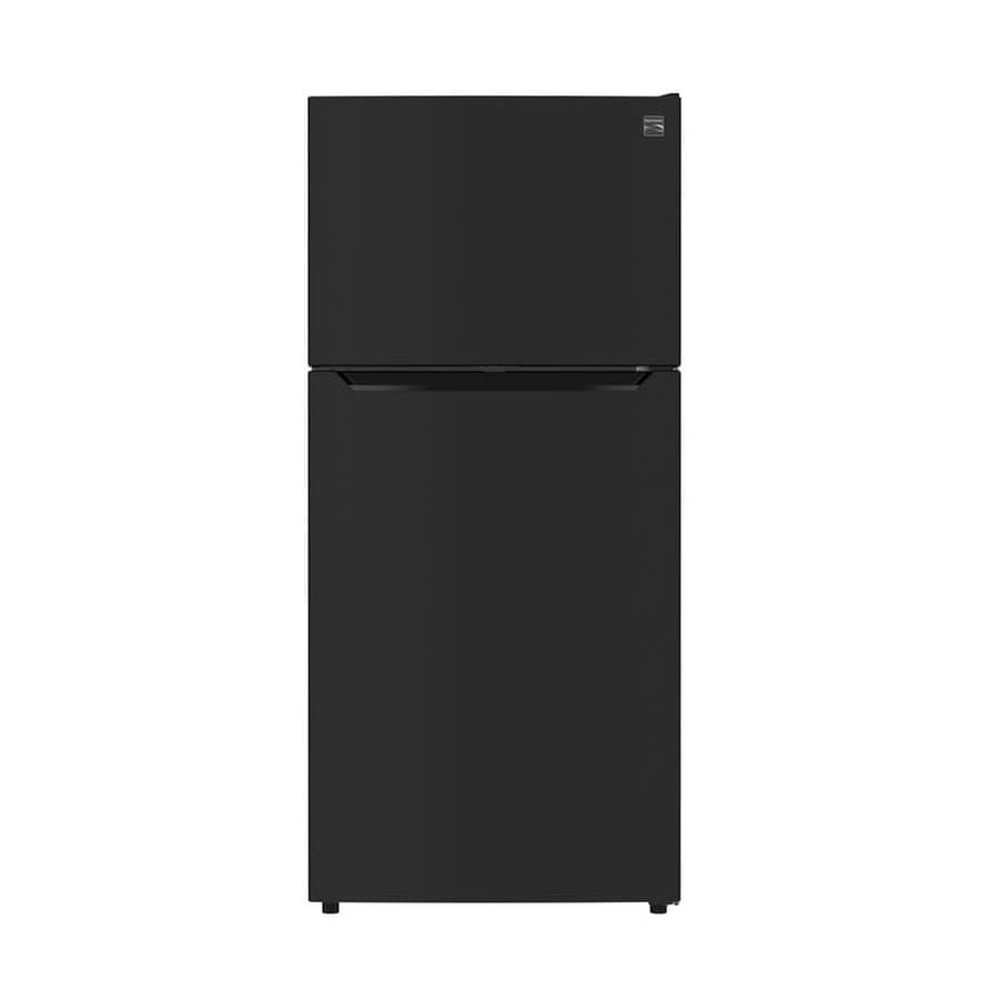 30 in. 18.1 cu. ft. Top Freezer Refrigerator, Black with E-Star