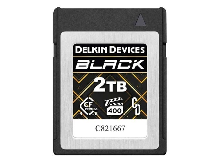 Delkin Devices BLACK 4.0 CFexpress Type B VPG400 2TB Memory Card
