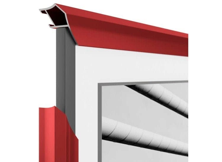 Frame My TV Samsung The Frame 55" Alloy Prismatic Frame, Candy Apple Red